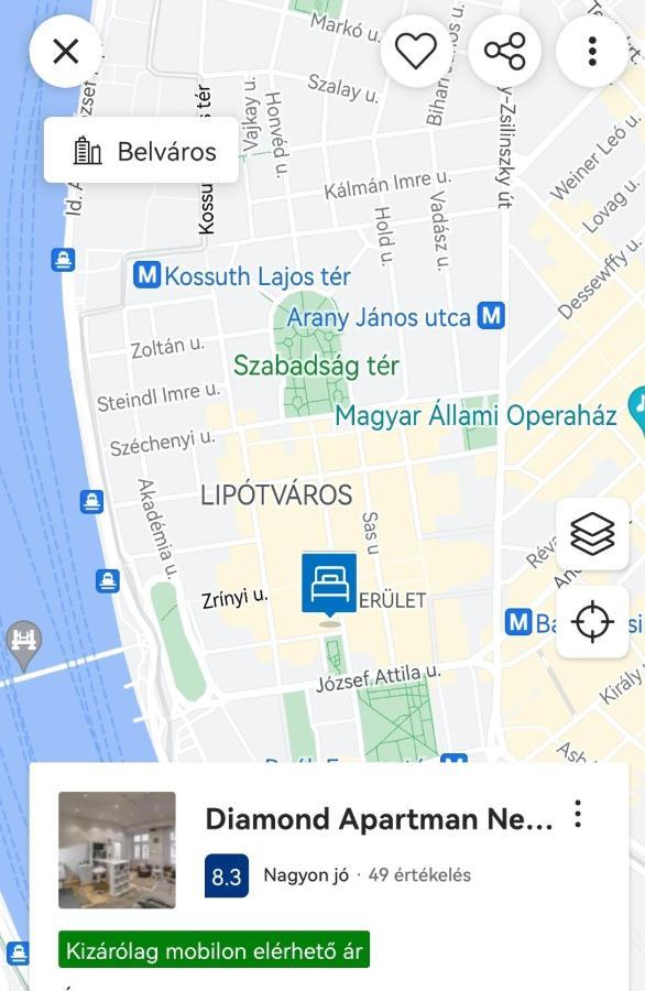 Diamond Apartman Near To Basilica Budapest Exterior foto